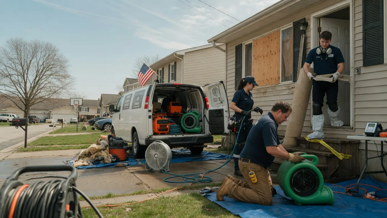 Water Damage Restoration in Heflin, LA near me